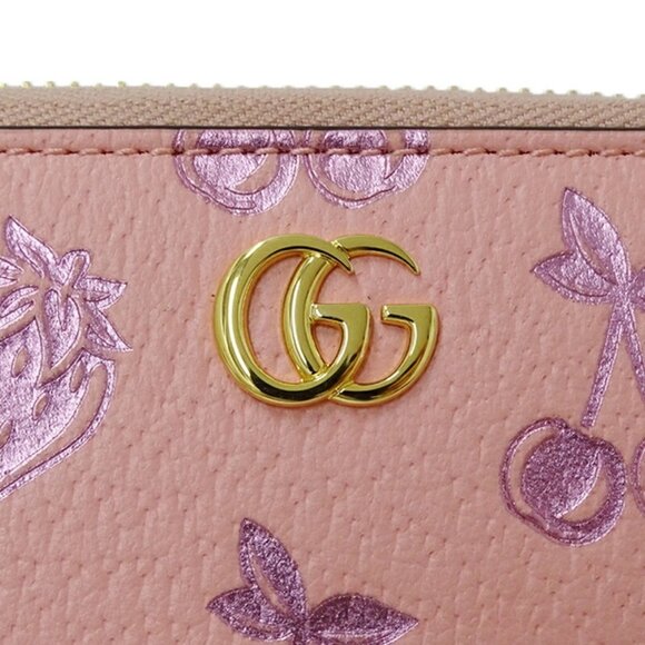 GUCCI Pink Leather Wallet - Picture 8 of 10